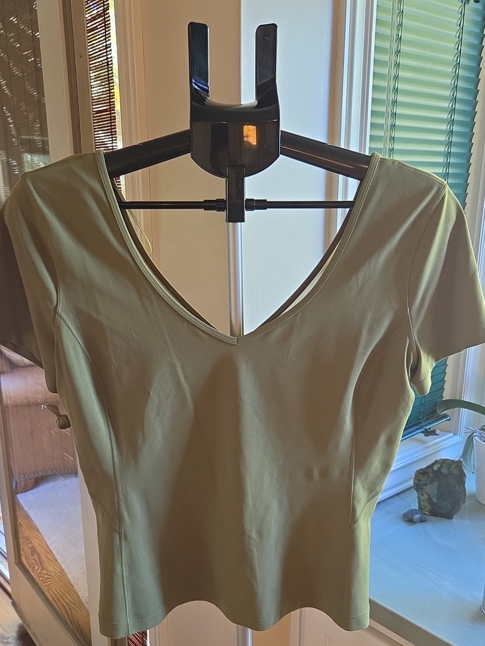 Lululemon Align™️ Mesh Short-Sleeve V-Neck Top
